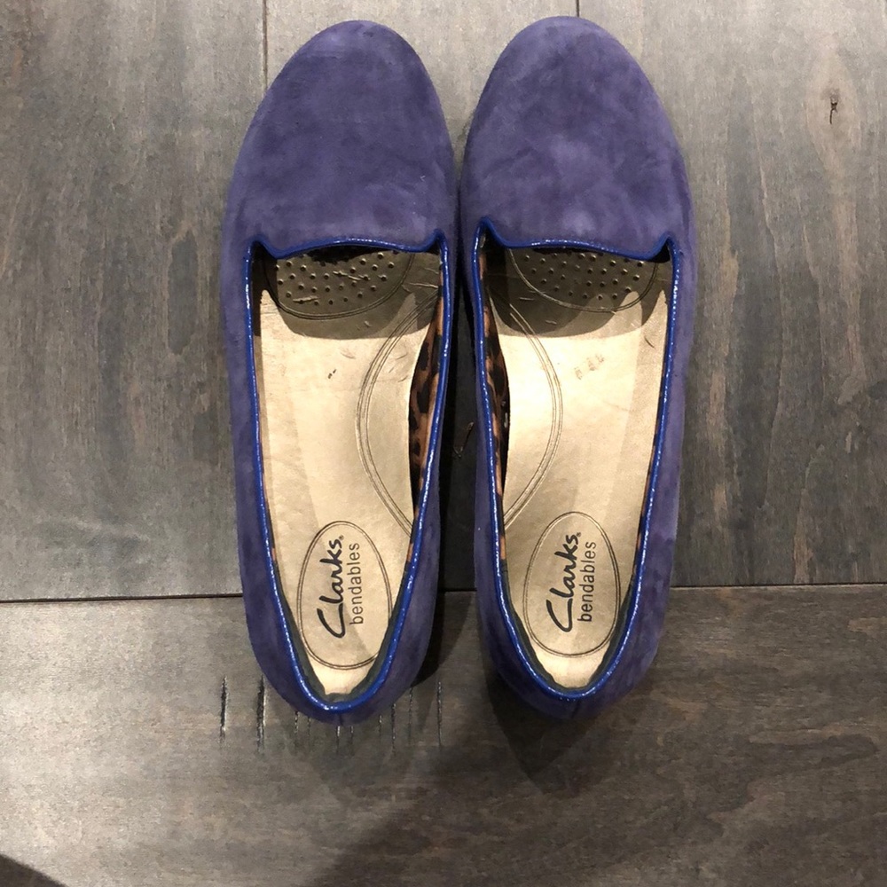 Clark’s Navy loafers